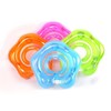Plum Blossom Inflatable Baby Swimming Neck Ring for Newborn Learning Free Size/Free Size Thickened and Upgraded (Pink) 20ea