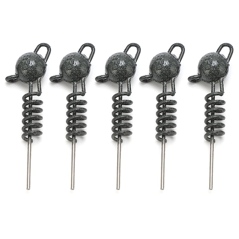 Jig Heads Hooks,5‑20g Durable Fish Head Hooks with Round Jig