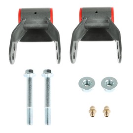 GXYWADY 1.5 or 2 Rear Shackle Lift Kit Replacement for 1988-1998 Chevy GMC K1500 K2500 4WD