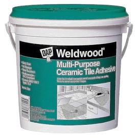 DAP 25190 Weldwood Multi-Purpose Ceramic Tile Adhesive, 1 Quart