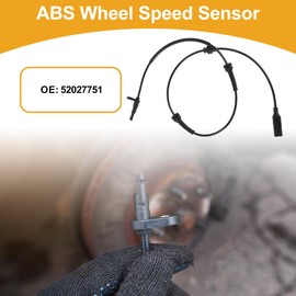 Partuto ABS Wheel Speed Sensor No.52027751 Front Left Right ABS Sensor Anti-lock Braking System Sensor for Jeep Compass 2017-2019 L4 2.4L Sport Utility