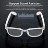 Bluetooth Glasses IP65 Waterproof Blue Light Blocking Touch Control Hands