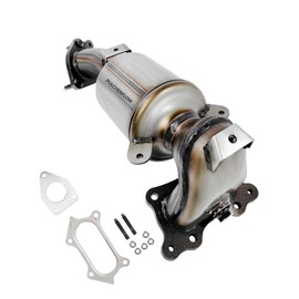 PULCHERFLOW Front Catalytic Converter Compatible with 2013 2014 2015 2016 2017 Honda Accord, 2015-2019 Honda CRV CR-V/Acura TLX 2.4L l4 Catalytic Convertor High Performance (EPA Compliant)