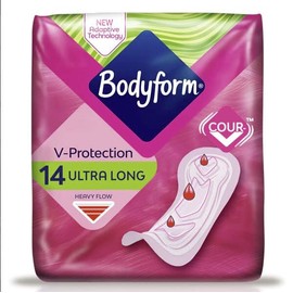 Bodyform Ultra Super 14 per pack (PACK OF 4)