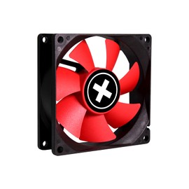 Xilence XPF80.R.PWM 80 mm PWM Case Fan, 4Pin, Red/Black