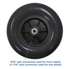 Tuffcare Caster with Polyurethane Rubber Tire, 8" x 2"; Fits