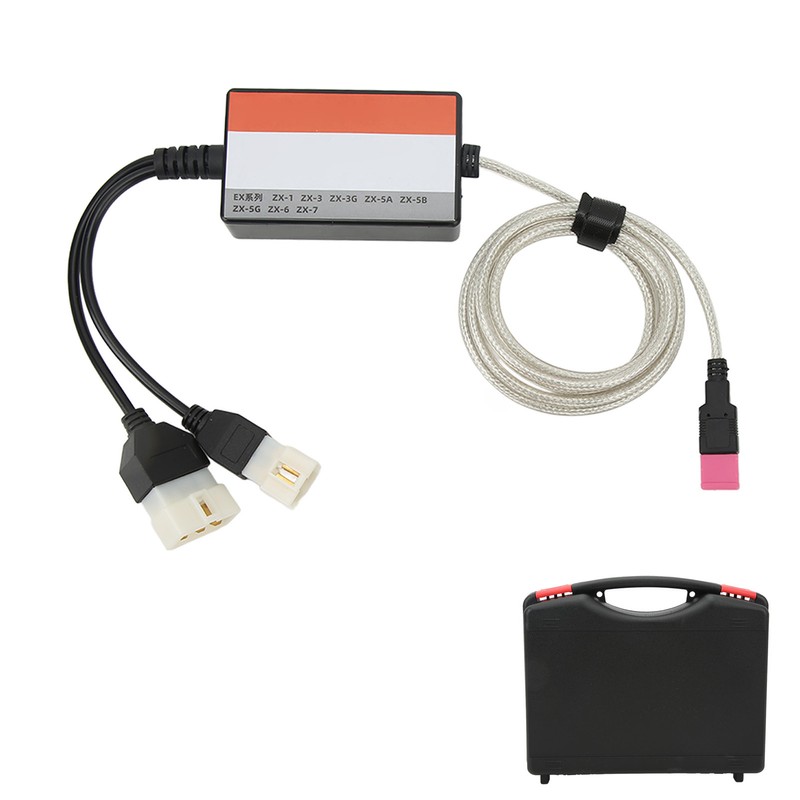Excavator Diagnostic Cable Accurate Flexible Replacement For Hitachi V3.10 Dr.ZAX200