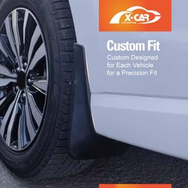 X-CAR Mud Flaps Splash Guards for Mitsubishi Outlander 2019-2021 Mudguard Fender Front and Rear Set of 4