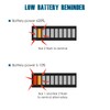 Runleader 36V LED Battery Power Indicator,Battery Charge & Discharge Display,Applicable