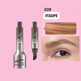 Pack of 2 Brow Lifting Set, 3D Eyebrow Pencil, Quick Drying, Waterproof, Quick Created Brow Lift Eyebrow Lifting Effect, Natural and Long Lasting (Taupe)