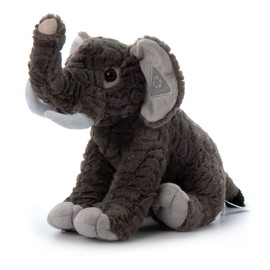 The Petting Zoo Elephant Stuffed Animal, Gifts for Kids, Wild Onez Zoo Animals, Elephant Plush Toy 12 inches