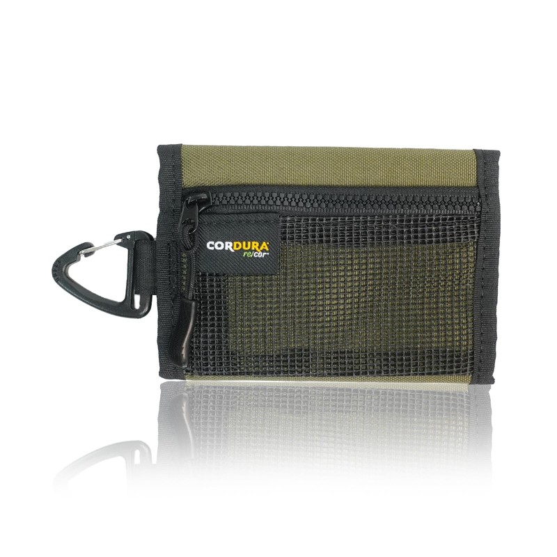 Finplus 0520652 Lee Cordura Smart Wallet Trifold Wallet Recycling Bill