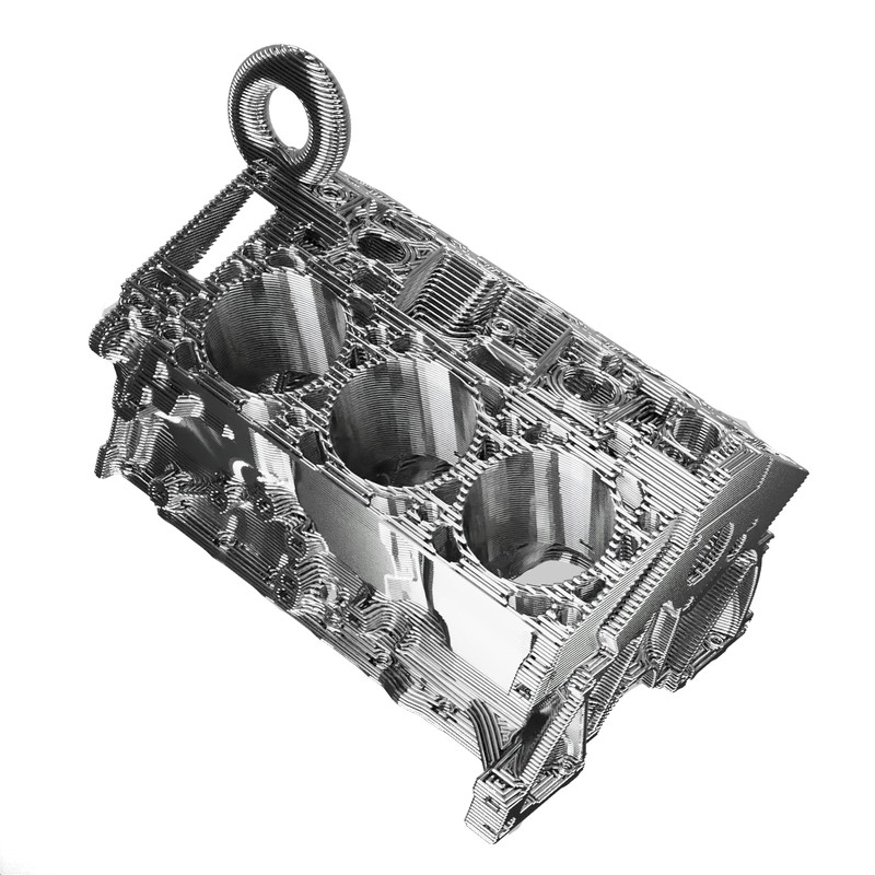 V6 Engine Block Christmas Tree Bauble Decoration Ornament For Christmas