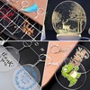 Yucenora 20 PCS 2 Inch Round Acrylic Blanks Ornament, Clear