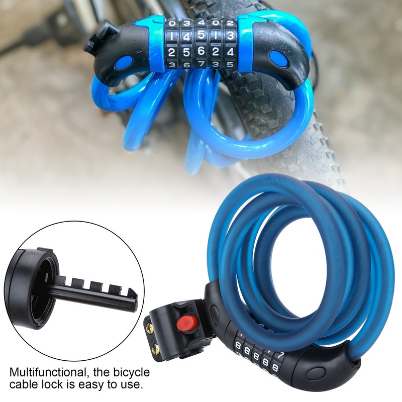Mountain Bike Bicycle Disc Brake Lock Electric Scooter Motorcycle Coded