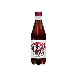 Dr. Pepper Diet Soda, 16.0 Ounce (24 Bottles)