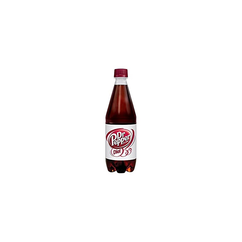 Dr. Pepper Diet Soda, 16.0 Ounce (24 Bottles)