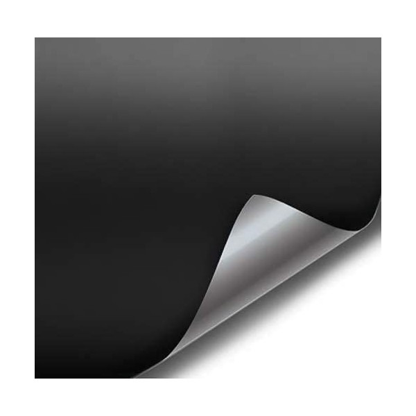 VViViD® Satin Flat Matte Stealth Jet Black Vinyl Wrap Roll