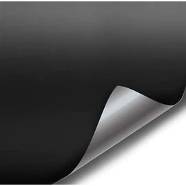 VViViD® Satin Flat Matte Stealth Jet Black Vinyl Wrap Roll with Air Release Technology (7ft x 5ft)
