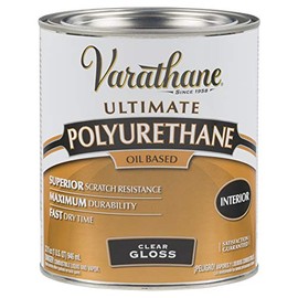 Rust-Oleum 9041H Interior Oil Polyurethane, Quart, Gloss Finish