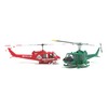 ATLANTIS TOY & HOBBY Plastic Model KIT Helicopter, Green,Red