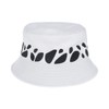 Trafalgar Law Design Bucket Hat for One Piece Fans Black/White,