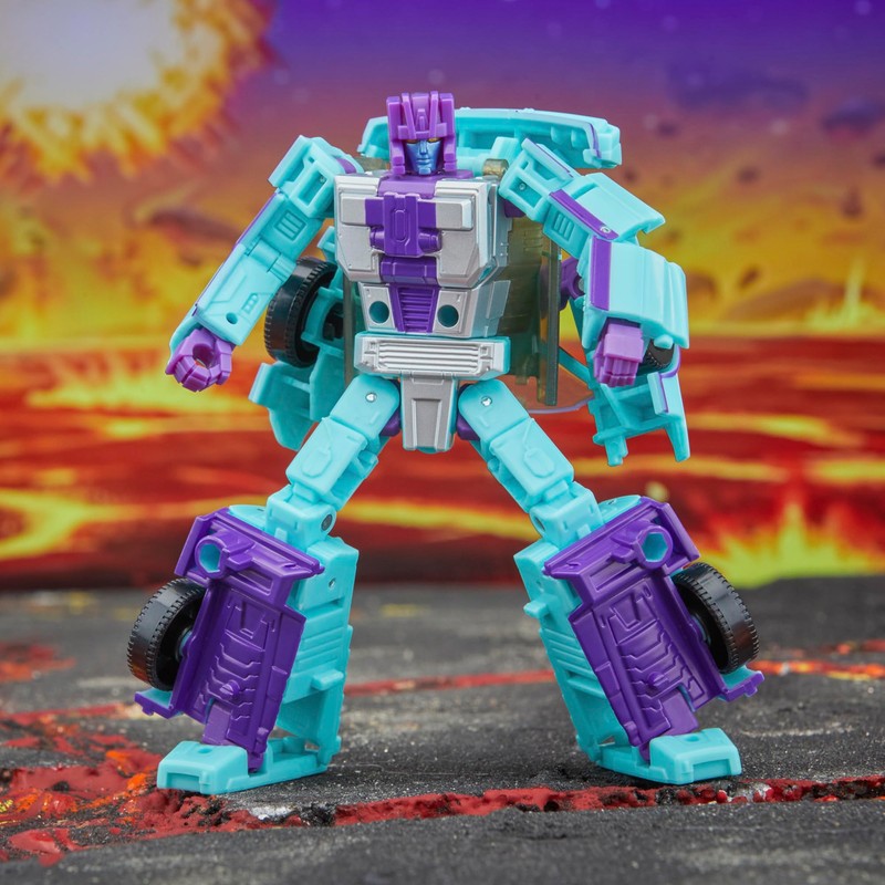 Transformers Legacy Deluxe Class G2 Universe Breakdown, 5.5-inch Converting Action