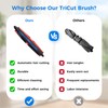 TriCut Brush for Roborock S7/Q Revo/T7S/Q7 Series,QV35A,QV35S,Q5 Vacuum