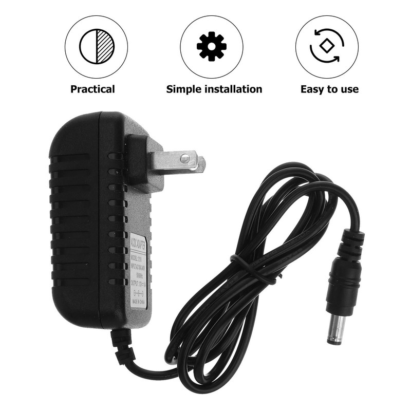 UPKOCH 12V 1A Led Aquarium Light Power Adapter Ac 110V