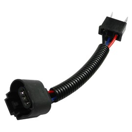 Xotic Tech 2pcs 9003 H4-To-H13 9008 Pigtail Wiring Harness Adapters for Light Retrofit/Xenon Light kit Installation