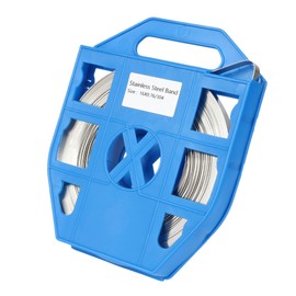 U.S. SOLID 304 Stainless Steel 5/8" x 0.03" x 100’ Banding Coil Heavy-Duty Strapping