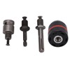 ZAWELIYO Keyless 1/2in Drill Chuck, Self Tightening Drill Chuck for