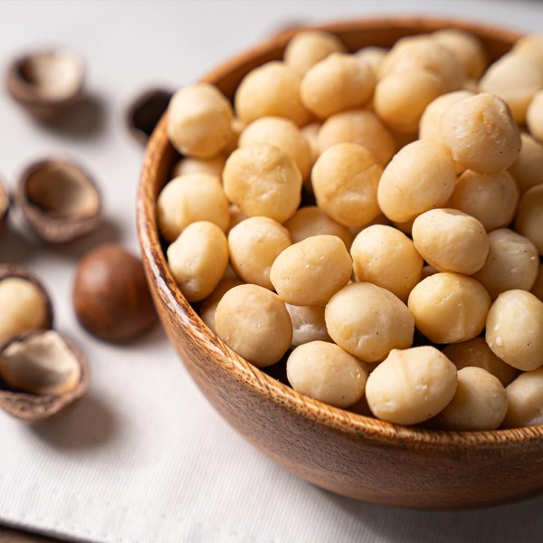 Macadamia Nuts with Salt, Roasted, 18.0 oz (510 g) (255 g x 2 Bags), Australian Nuts, Tomoguchi, Moguchi, Salty 18.0 oz (510 g) (255 g x 2 Bags)