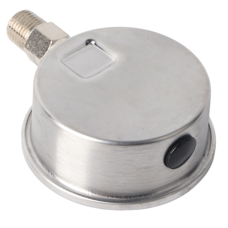 0-60Bar 0-6Mpa 1/4" NPT 60mm Dial Air Hydraulic Water Pressure