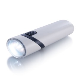 ANSMANN RC 2 Akku-Taschenlampe / Mit schwenkbarem Lampenkopf & drei LEDs / Einfaches Laden über die Steckdose / Ideal für den Haushalt, für das Gassi gehen & dem nächtlichen Gang ins Bad, 1 Stück