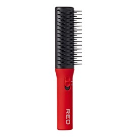 RED by Kiss Detangling Hair Brush for Adults & Kids, Hair Straightening Detangler for Curly, Natural, Straight, Afro, Wet or Dry Hair, Glides Through Tangles with Ease (Shift&Detangle Hairbrush)