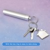 Worldity 5Pcs Reusable Toothpick, Portable Metal Toothpick, Professional Teeth Cleaning