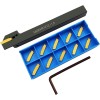 Lathe Grooving Tool Holder Grooving Cut-Off MGEHR1212-1.5 With 11pcs MGMN150-G