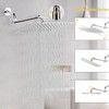 NearMoon Rain Shower Head with 11’’ Adjustable Extension Arm, Large
