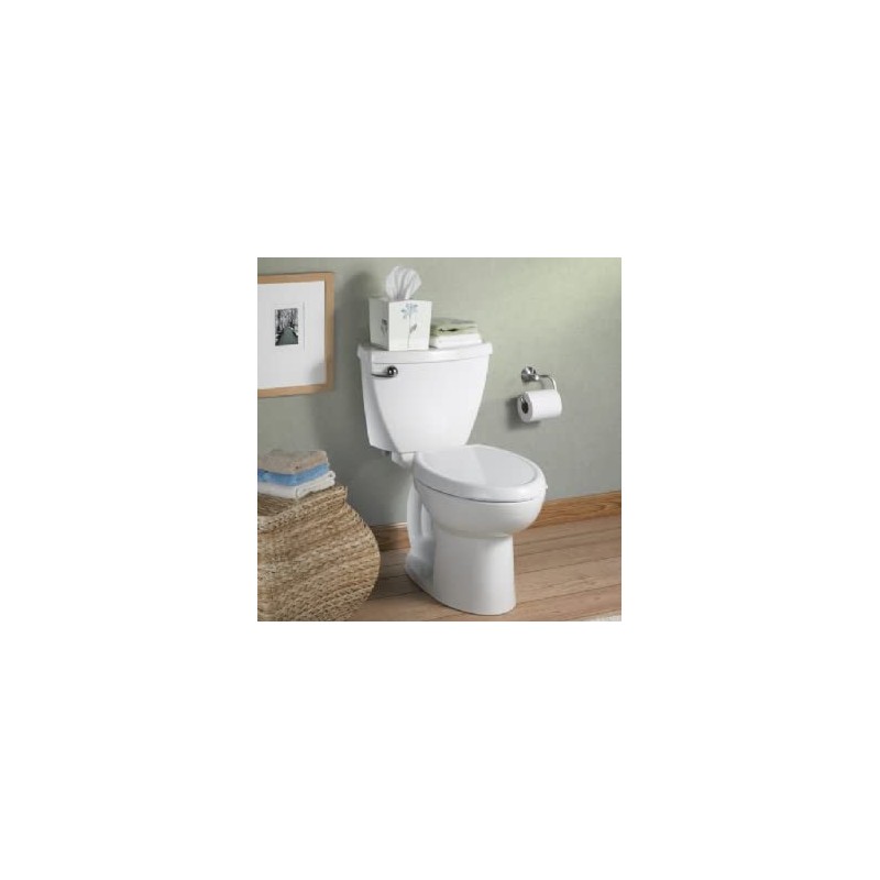 Cadet 3 Slow Close Round Toilet Seat Finish: White