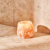 Reiki Healing Energy Charged Himalayan Rock Salt Crystal Tea Light