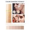 4 in 1 Foundation with SPF 50+【Color Changing】【Light Weight】【Long Lasting】Color