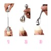 DACUAN Metal Egg Scissors, 1PCS Egg Topper Cutter Shell Opener