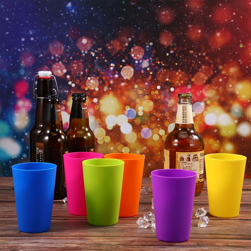 Set of 48 Plastic Cups Beverage Cups Tasting Commercial Wine