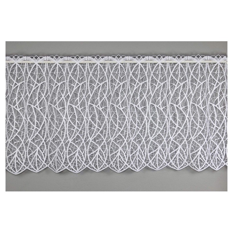atelier alles-Spitze Elegant White Net Curtain Cloe Made of Delicate