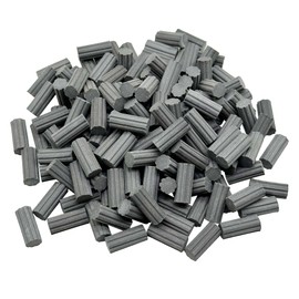 Cayway Mini Bricks Tiny Bricks, Miniature Brick for Landscaping, Mini Wall for Mini Garden Accessories (360 PCS Roman Column, Gray)