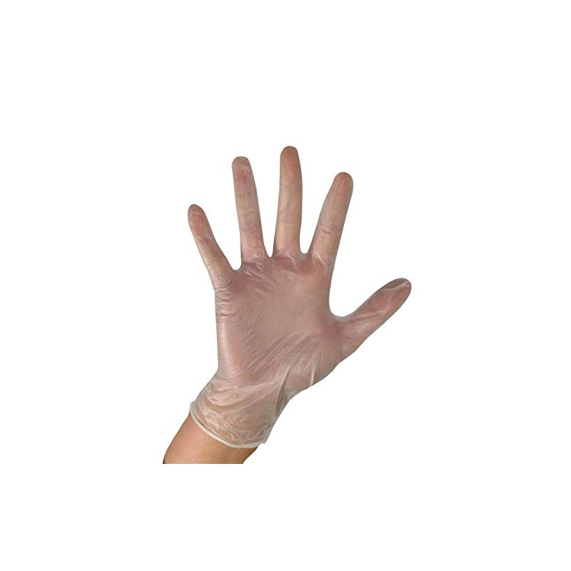Disposable Gloves, Proform Powder-Free Vinyl Blue Gloves 100 Pack, Suitable