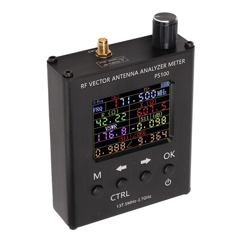 RF Antenna Analyzer 137.5MHz To 2.7GHz UV Impedance Reactance SWR