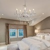 Saint Mossi 5 Light Modern Contemporary Elegant K9 Crystal Glass