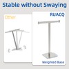 RUACQ Hand Towel Stand, 16" T-Shape Hand Towel Holder Stand
